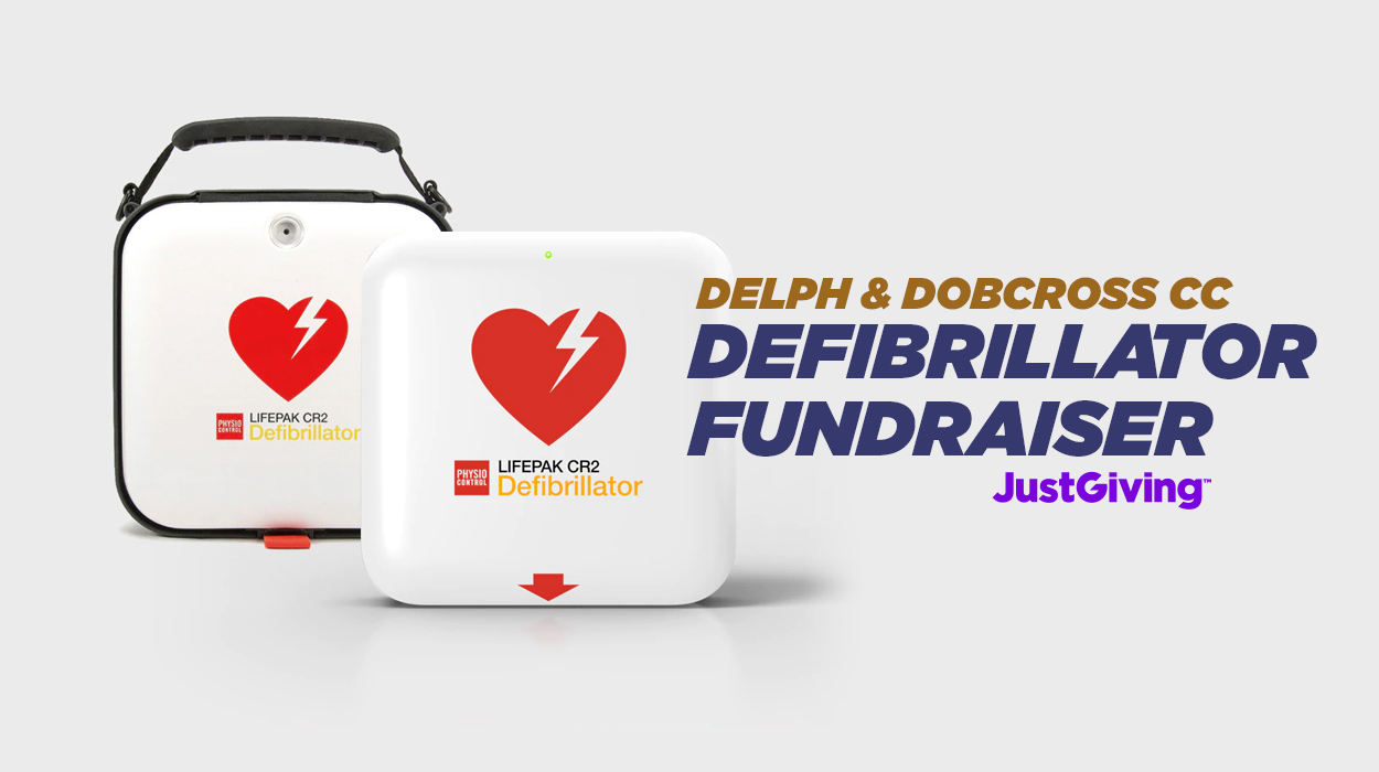 Defibrillator Fundraiser Started